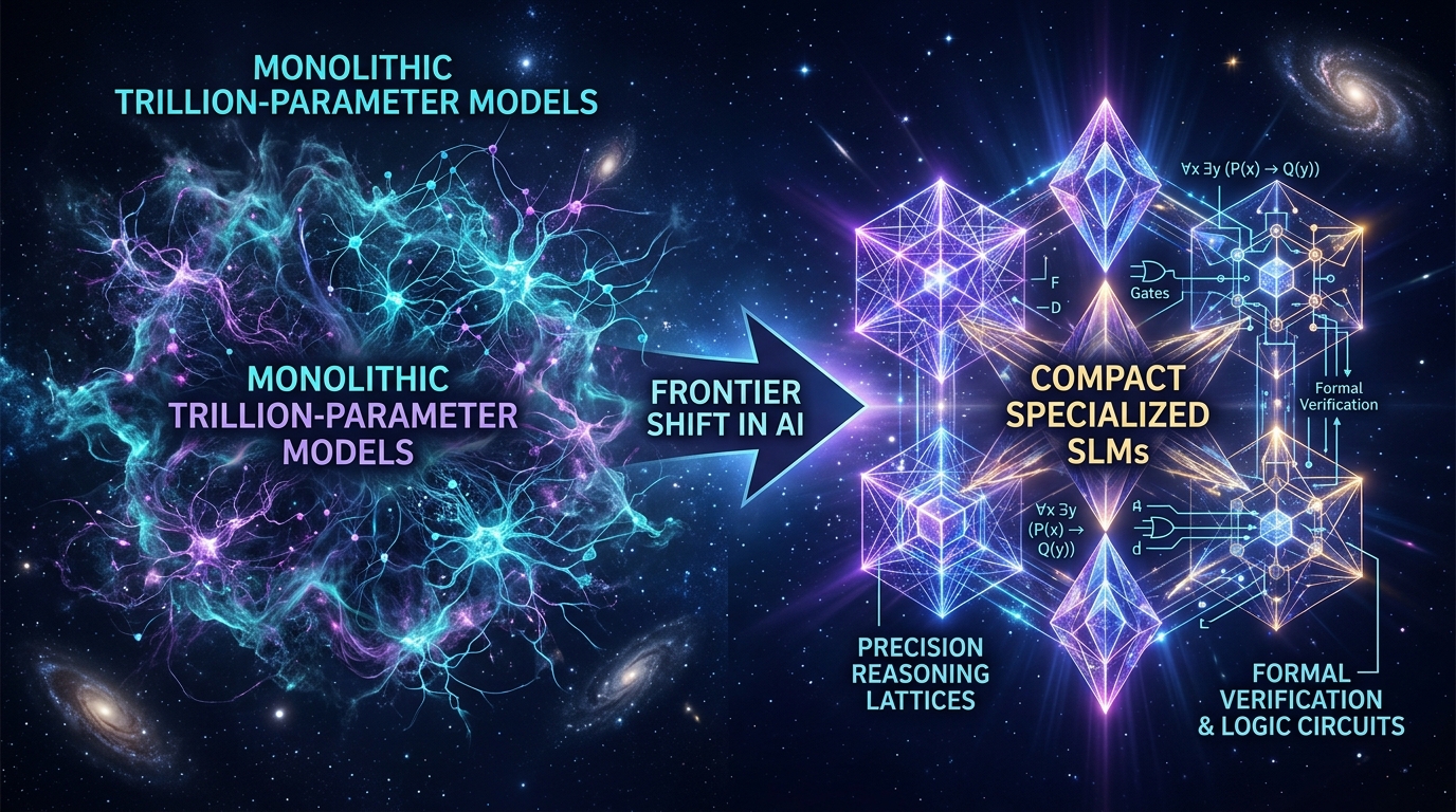 From Massive LLMs to Specialized Reasoning Engines: The 2026 Shift Toward Small, Verifiable AI Models